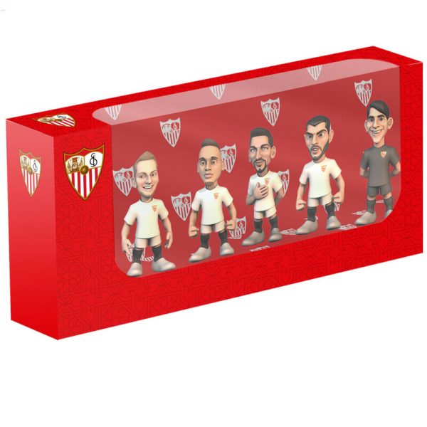 Blister 5 Figuras Minix Sevilla Fc Club 7Cm Supply