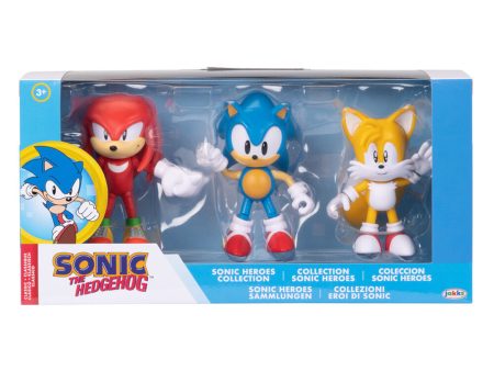 Blister 3 Figuras Classic Sonic The Hedgehog 10Cm on Sale