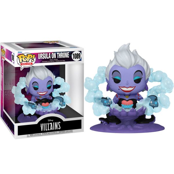 Figura Pop Villains Ursula On Throne Fashion