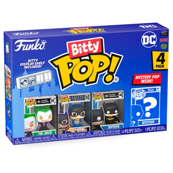 Blister 4 Figuras Bitty Pop Dc Comics The Joker Online Sale