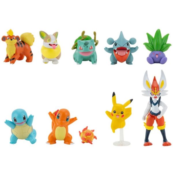 Blister 10 Figuras Battle Ready Pokemon Sale