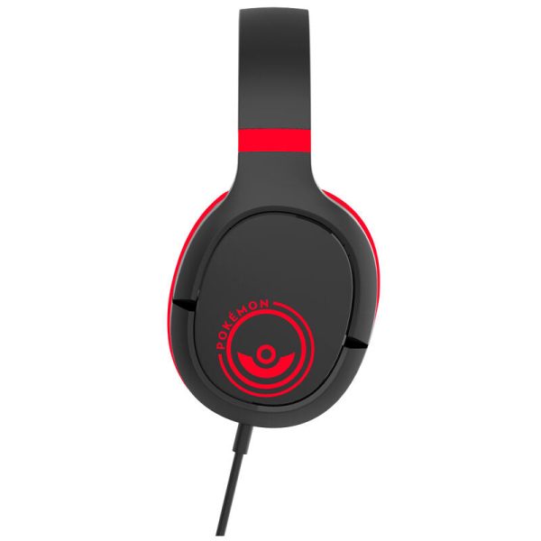 Auriculares Gaming Pokeball Black And Red Pokemon Cheap