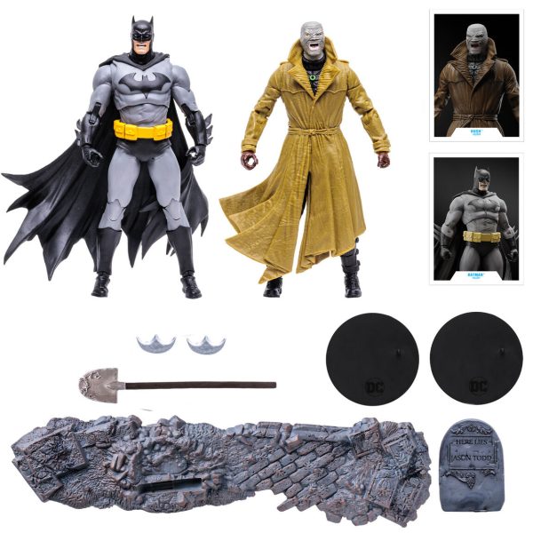 Blister 2 Figuras Batman Vs Hus Muliverse Dc Comics 17Cm Hot on Sale