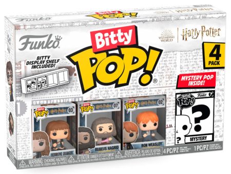 Blister 4 Figuras Bitty Pop Harry Potter Hermione on Sale