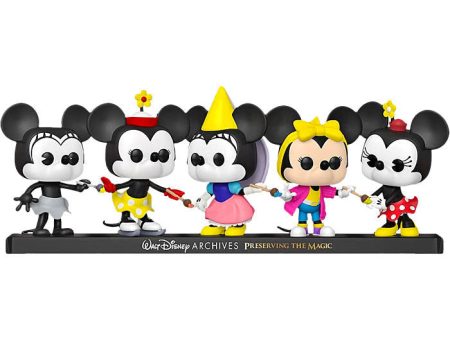 Blister 5 Figuras Pop Disney Minnie Mouse Exclusive Online Hot Sale