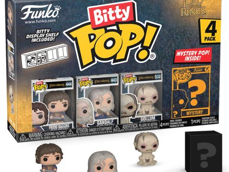 Blister 4 Figuras Bitty Pop El Señor De Los Anillos Frodo Cheap