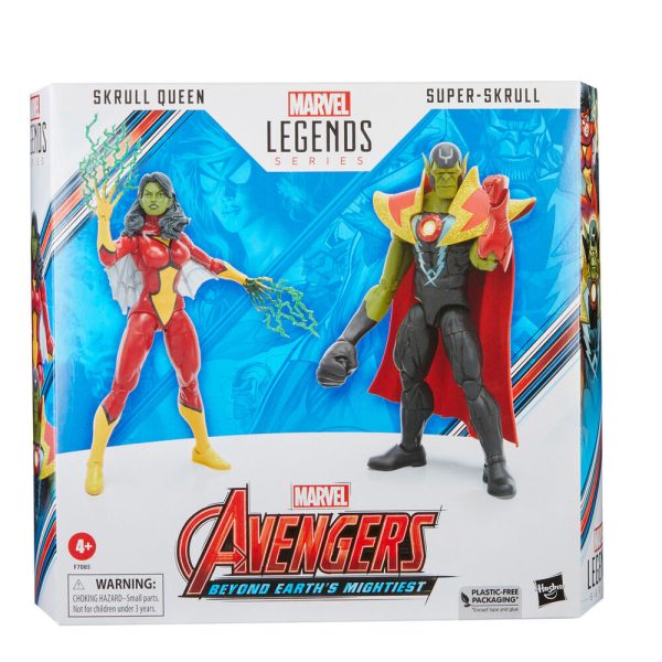 Figuras Skrull Queen & Super Skrull Beyond Earth Mightiest Los Vengadores Avengers Marvel 15Cm For Cheap