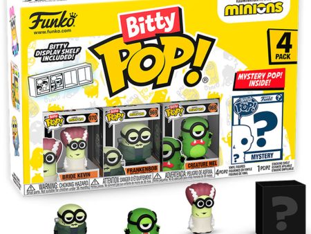 Blister 4 Figuras Bitty Pop Minions Series 2 Online Sale