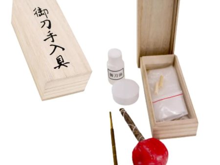 Set de limpieza y mantenimiento de katanas For Discount