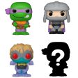 Blister 4 Figuras Bitty Pop Tortugas Ninja Donatello For Discount