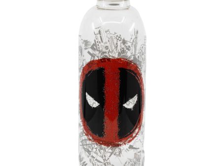 Botella Cristal Deadpool Marvel 1030Ml For Sale