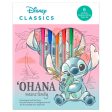 Blister Cuaderno + 6 Boligrafos Gel Stitch Disney on Sale