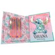 Blister Cuaderno + 6 Boligrafos Gel Stitch Disney on Sale