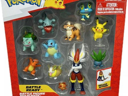 Blister 10 Figuras Battle Ready Pokemon Sale