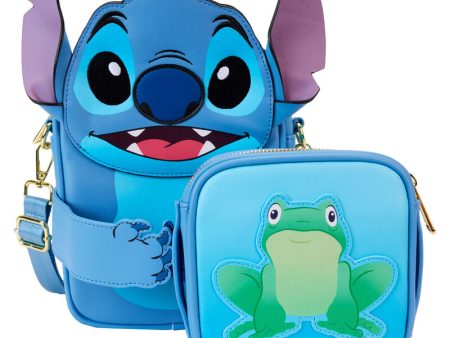 Bolso Bandolera + Monedero Camping Cuties Stitch Disney Loungefly Online Hot Sale