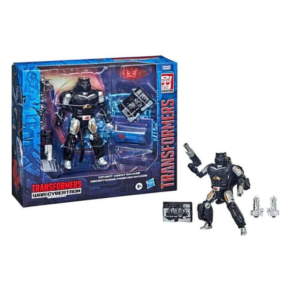 Blister Figura Covert Agent Ravage + Decepticon Forever Ravage War From Cybertron Transformers 15Cm Hot on Sale