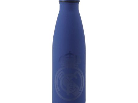 Botella Azul Acero Inoxidable Real Madrid 600Ml Supply