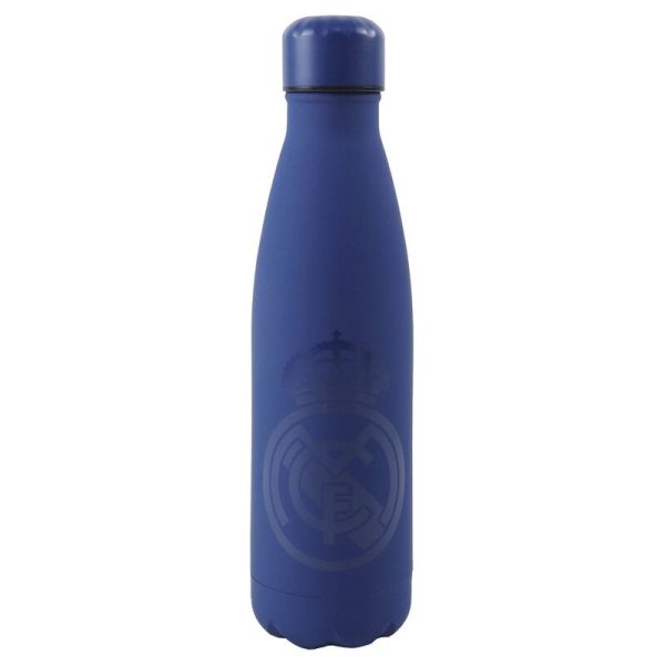 Botella Azul Acero Inoxidable Real Madrid 600Ml Supply