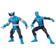 Blister 2 Figuras Wolverine Spiderman Los 4 Fantasticos Marvel Fashion