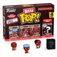 Blister 4 Figuras Bitty Pop Marvel Deadpool Bathtime Supply