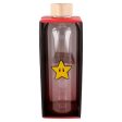 Botella Cristal Super Mario Bros Nintendo 1030Ml Fashion