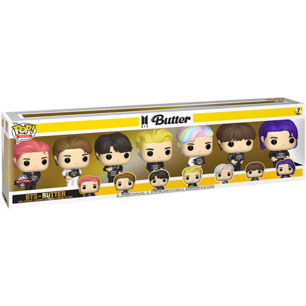 Blister 7 Figuras Pop Bts Butter Exclusive For Sale