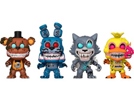 Blister 4 Figuras Pop Five Nights At Freddys Exclusive Online Sale