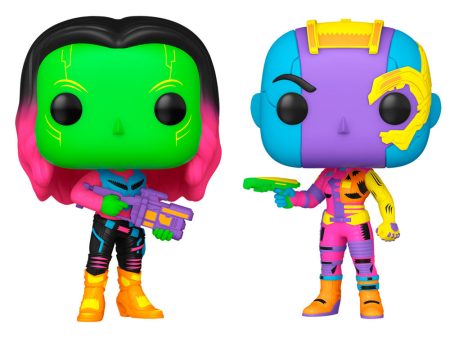 Blister 2 Figuras Pop Marvel Guardianes De La Galaxia Gamora & Nebula Exclusive Online Sale