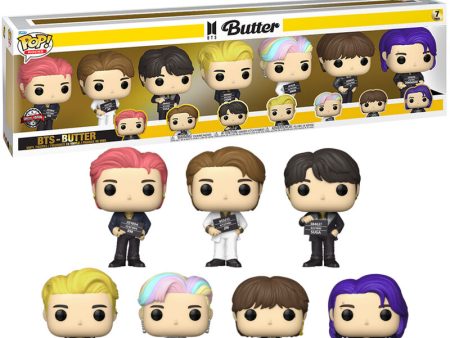 Blister 7 Figuras Pop Bts Butter Exclusive For Sale