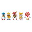 Blister 5 Figuras Sonic The Hedgehog  6Cm Supply