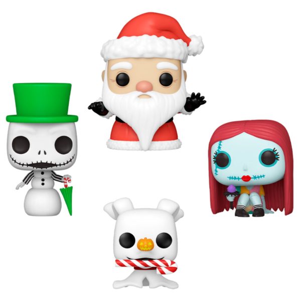 Arbol Con 4 Figuras Pocket Pop Disney Pesadilla Antes De Navidad Holiday Exclusive For Discount